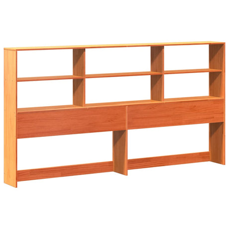 Bookcase Bed Without Mattress Solid Wood