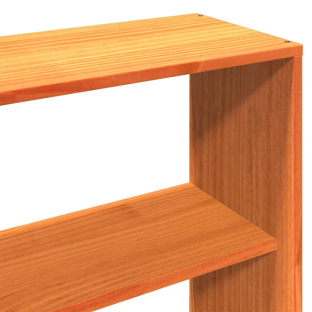 Bookcase Bed Without Mattress Solid Wood