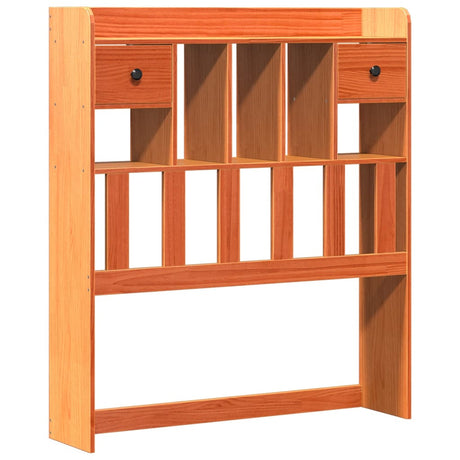 Bookcase Bed Without Mattress Solid Wood Pine
