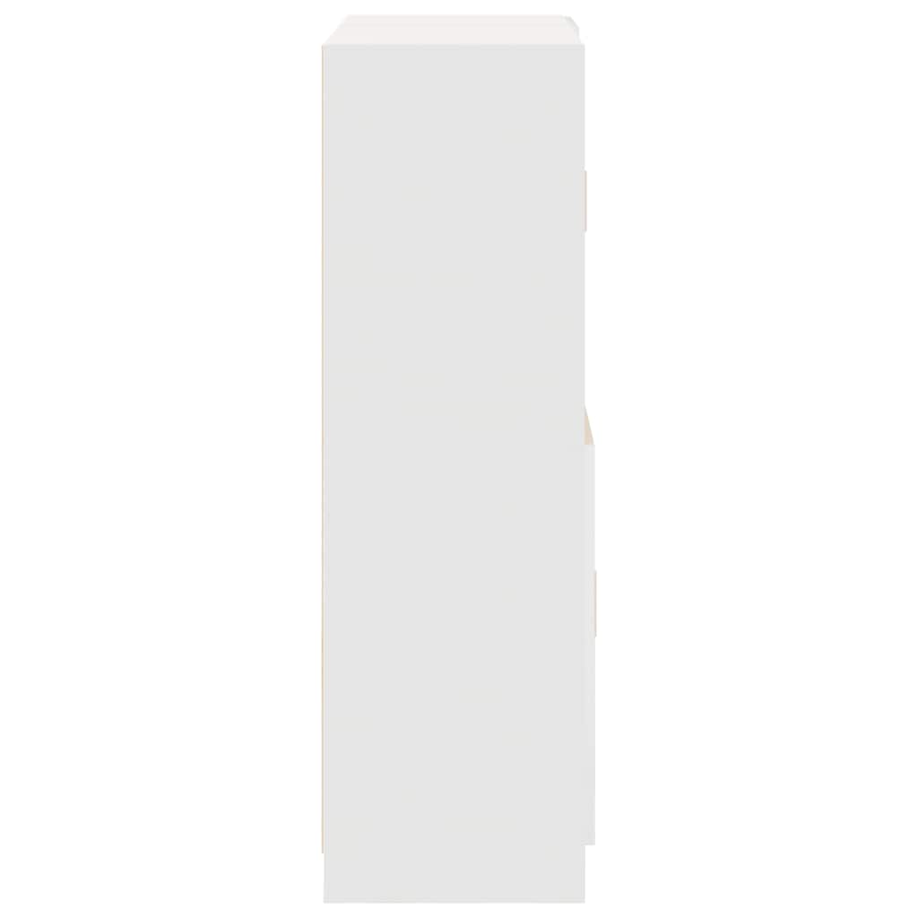 2 Piece Kitchen Cabinet Set Engineered Wood