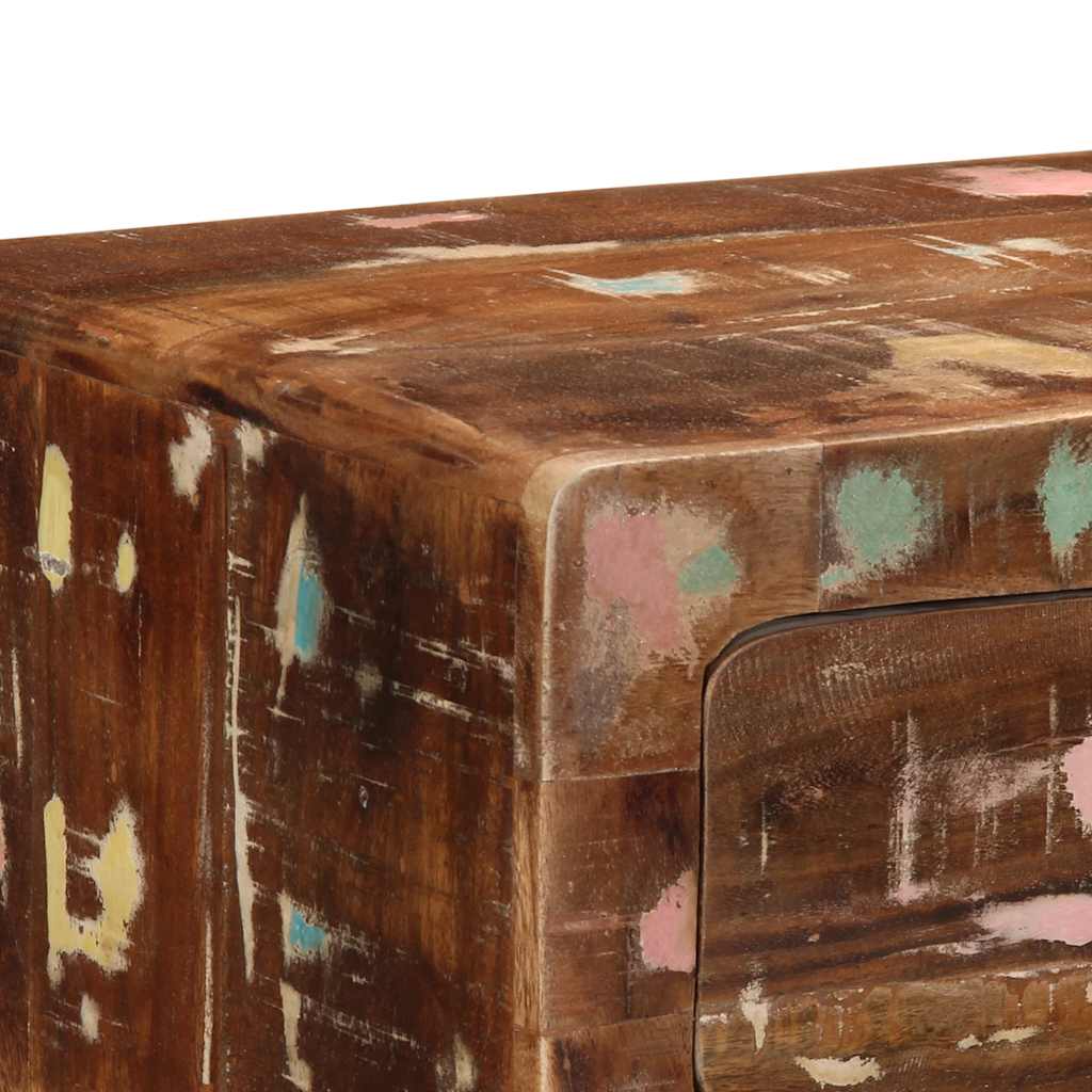 Console Table 90X32X75 Cm Solid Wood Reclaimed