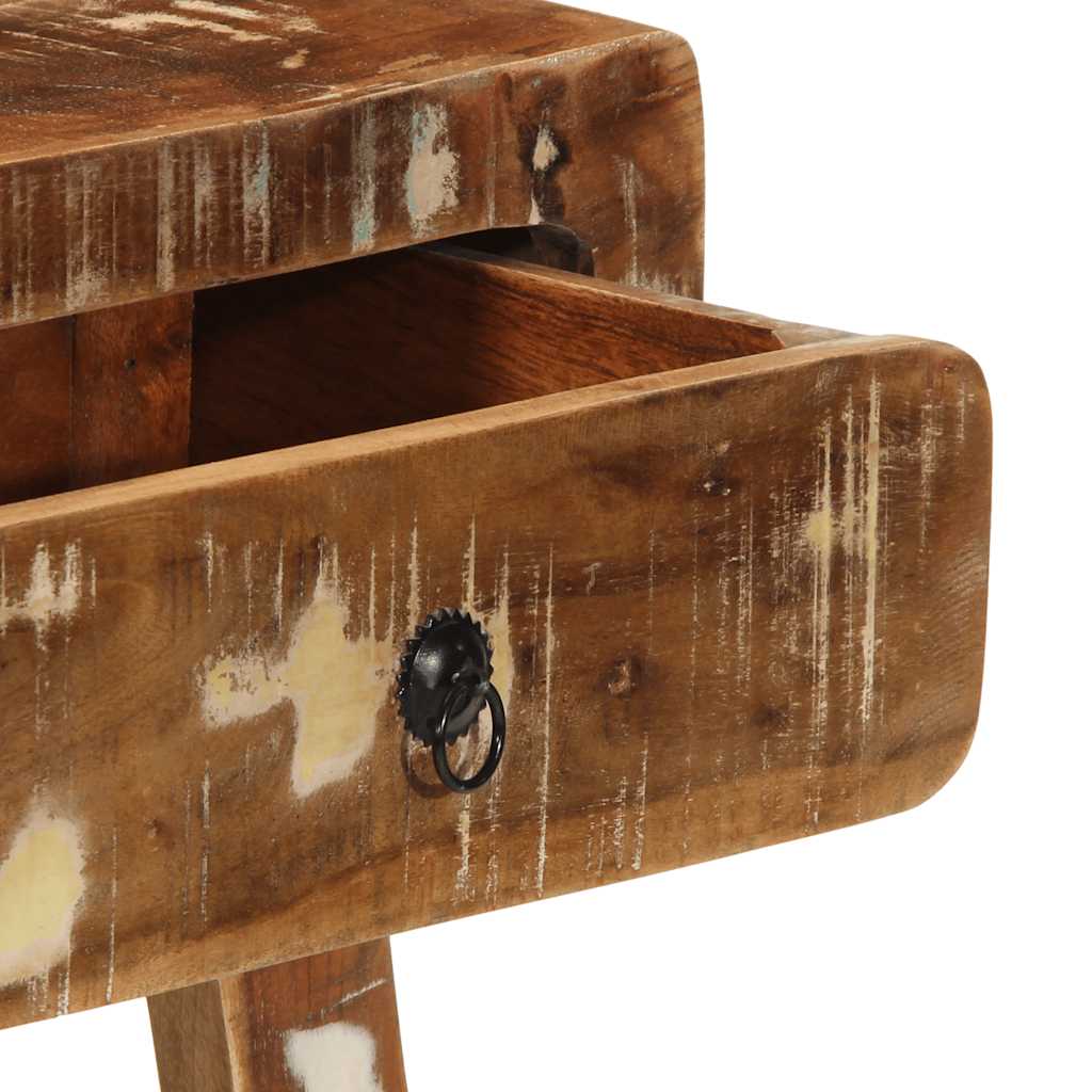 Console Table 90X32X75 Cm Solid Wood Reclaimed