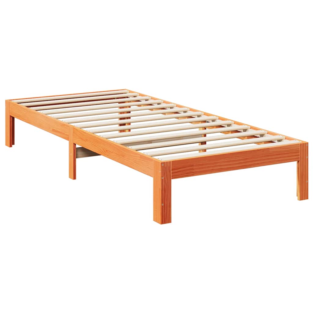 Bed Frame Without Mattress Solid Wood Pine