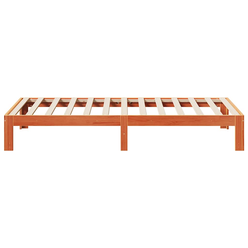 Bed Frame Without Mattress Solid Wood Pine