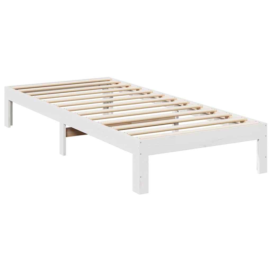 Bed Frame Without Mattress Solid Wood Pine