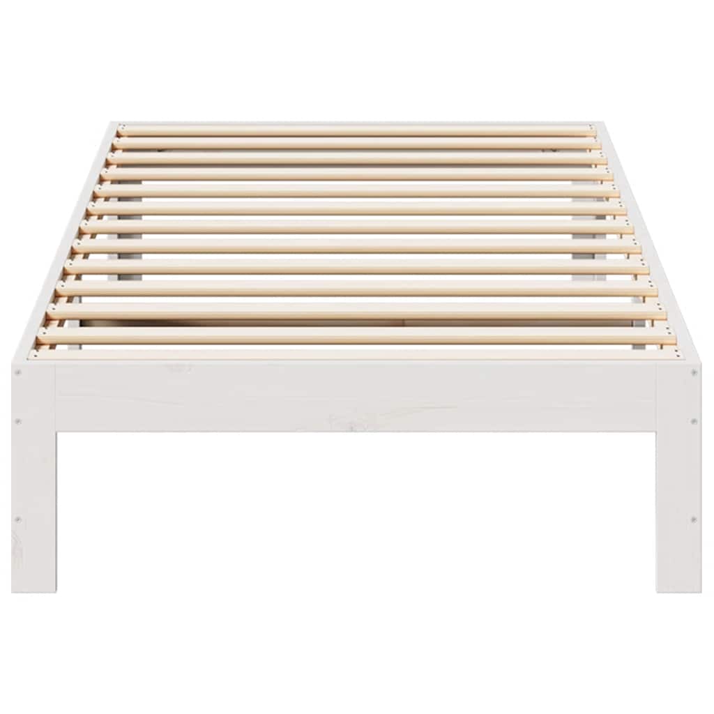 Bed Frame Without Mattress Solid Wood Pine