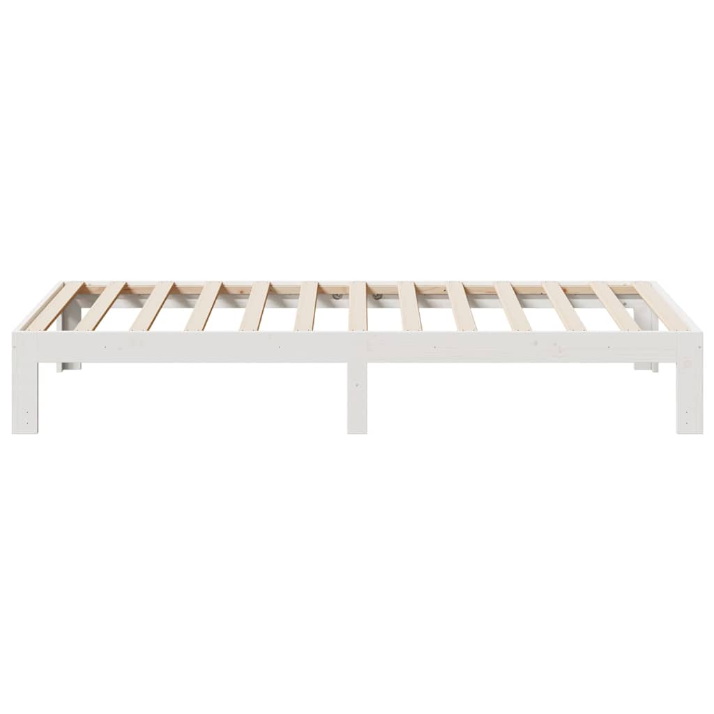 Bed Frame Without Mattress Solid Wood Pine