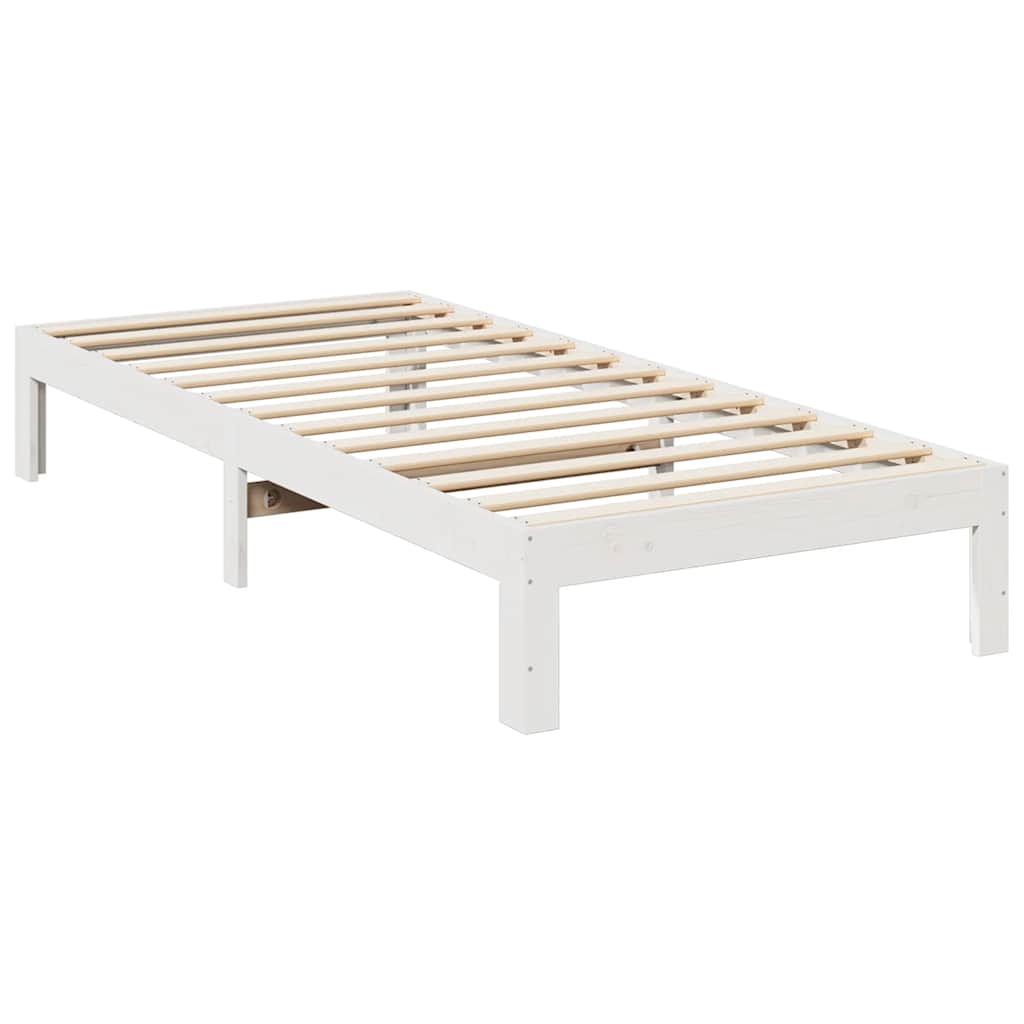 Bed Frame Without Mattress Solid Wood Pine