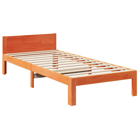 Bed Frame Without Mattress Solid Wood Pine