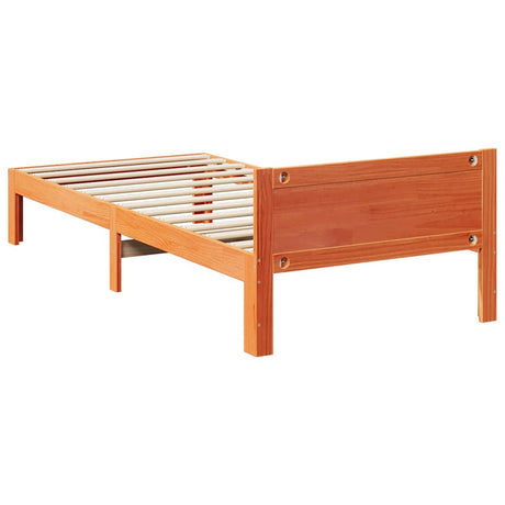 Bed Frame Without Mattress Solid Wood Pine