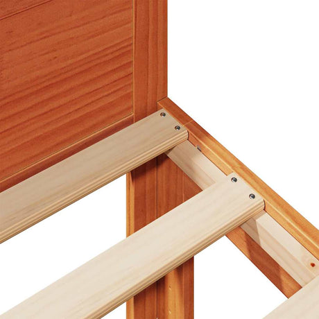 Bed Frame Without Mattress Solid Wood Pine