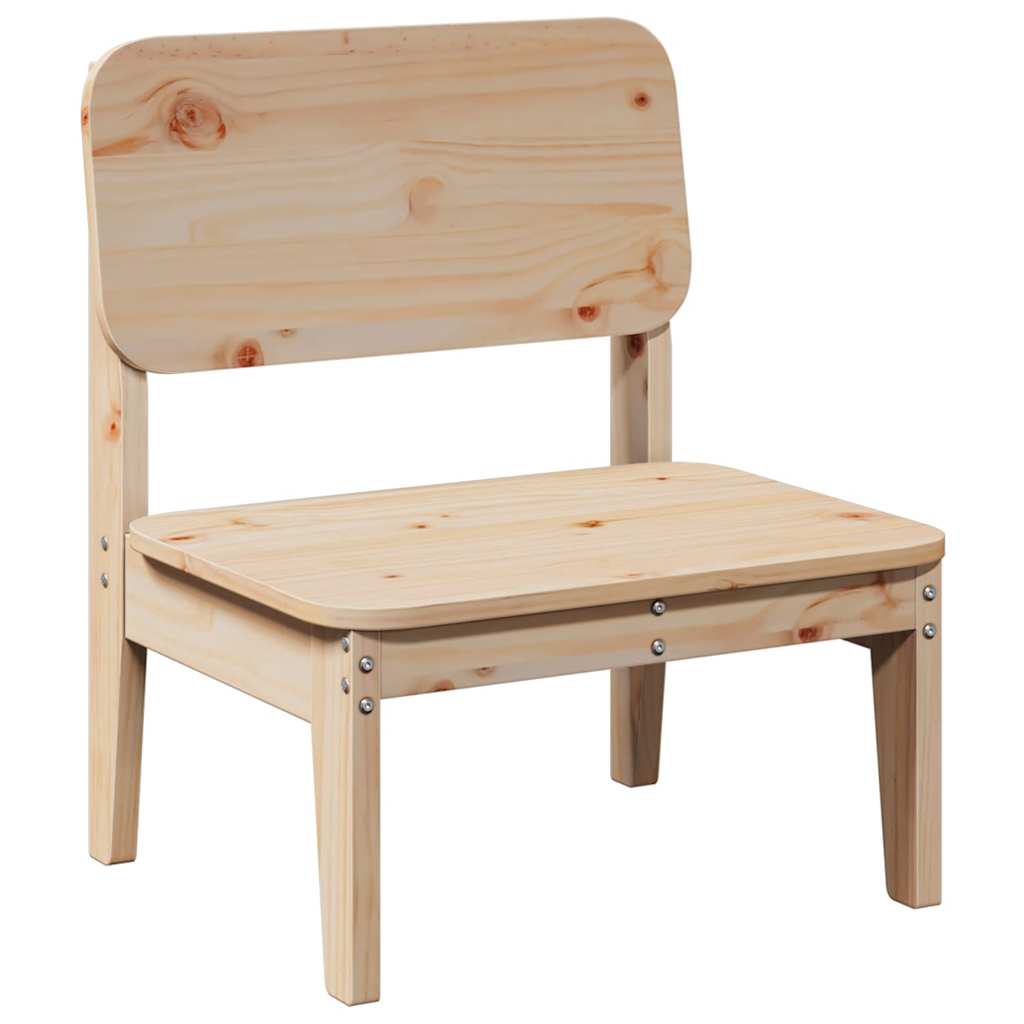 Garden Chair 60X52.5X72 Cm Solid Wood Pine