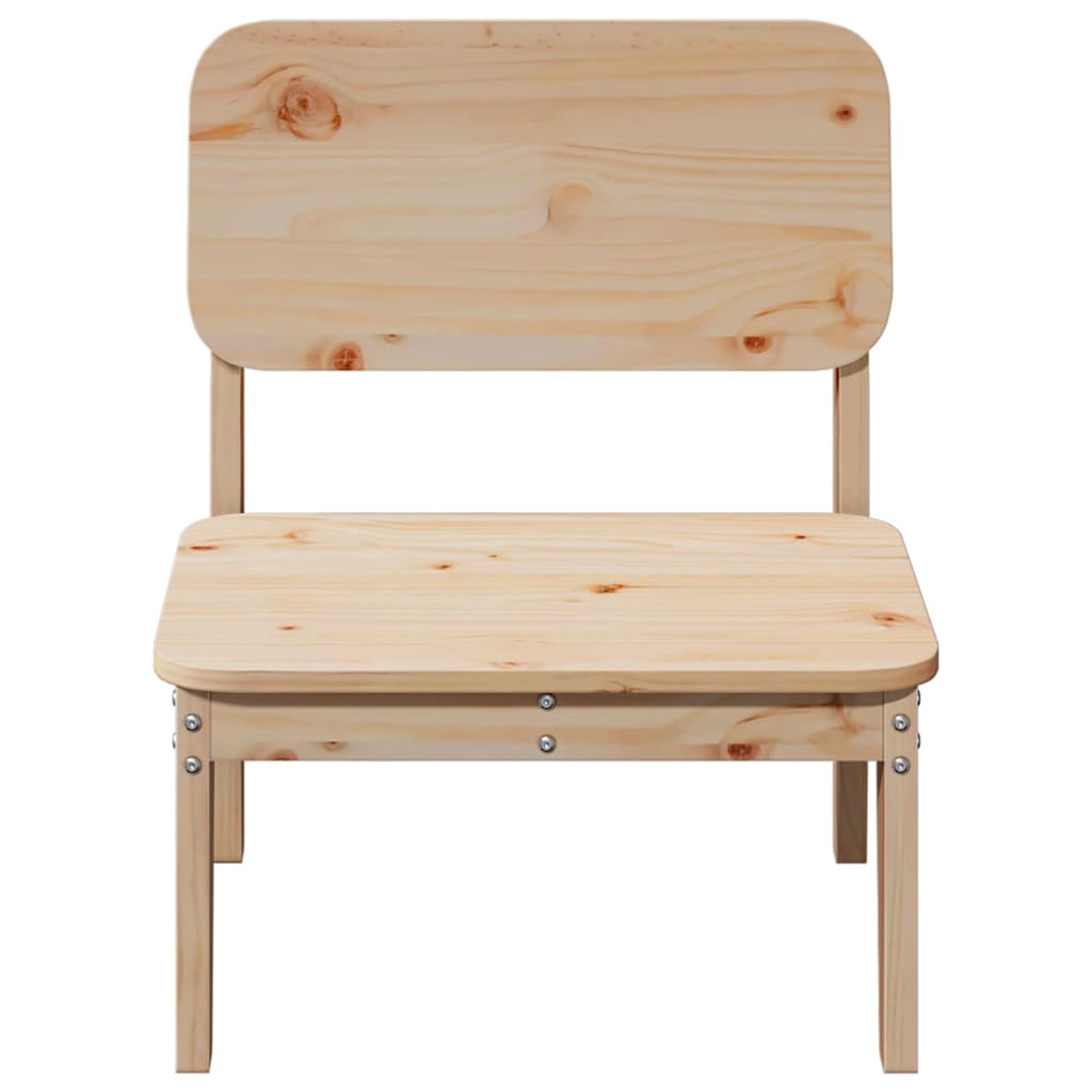 Garden Chair 60X52.5X72 Cm Solid Wood Pine