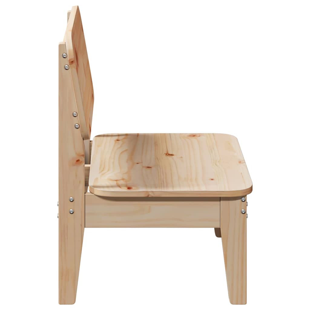 Garden Chair 60X52.5X72 Cm Solid Wood Pine
