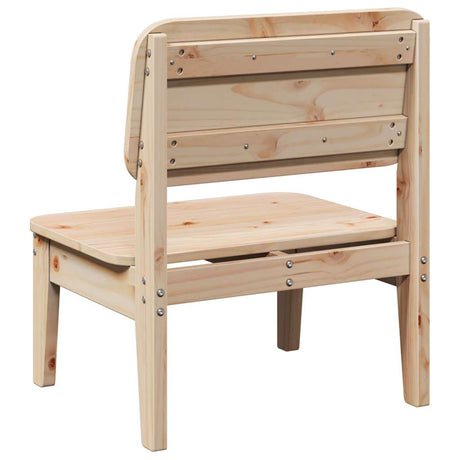 Garden Chair 60X52.5X72 Cm Solid Wood Pine