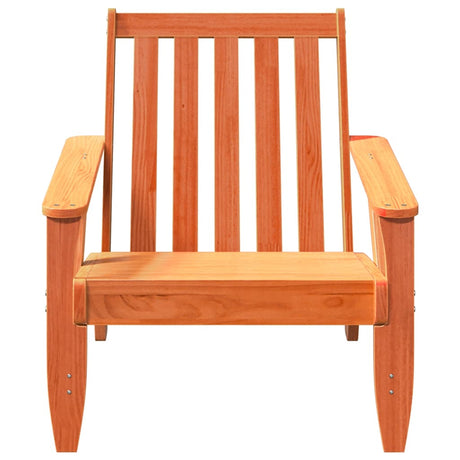 Garden Adirondack Chair 75X77X77 Cm Solid Wood Pine