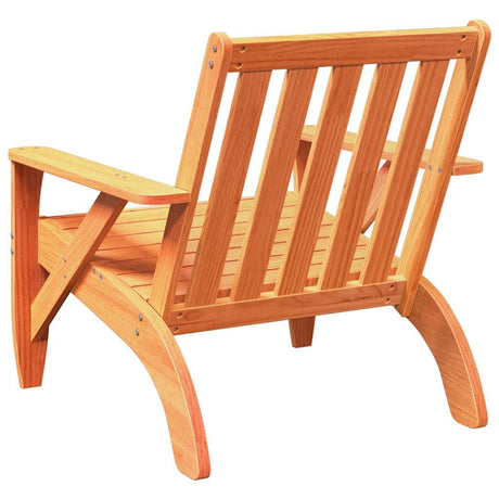Garden Adirondack Chair 75X77X77 Cm Solid Wood Pine