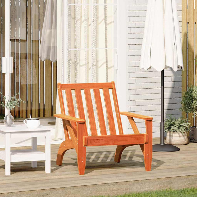 Garden Adirondack Chair 75X77X77 Cm Solid Wood Pine