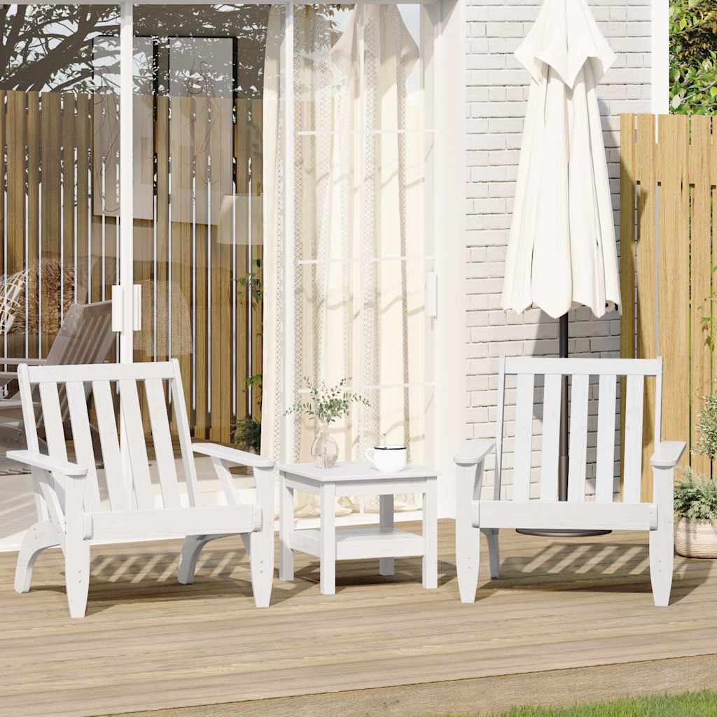 Garden Adirondack Chair 75X77X77 Cm Solid Wood Pine