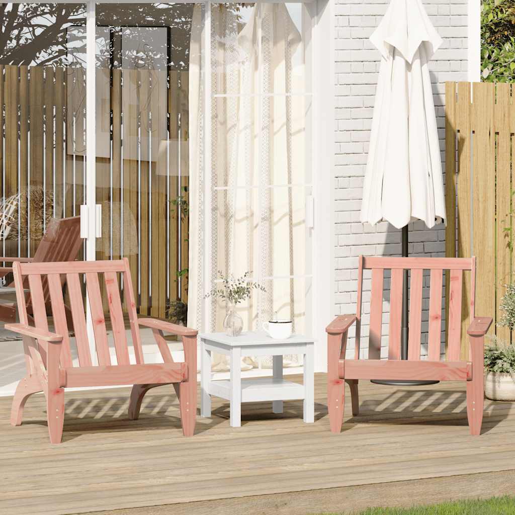 Garden Adirondack Chair 75X77X77 Cm Solid Wood Pine