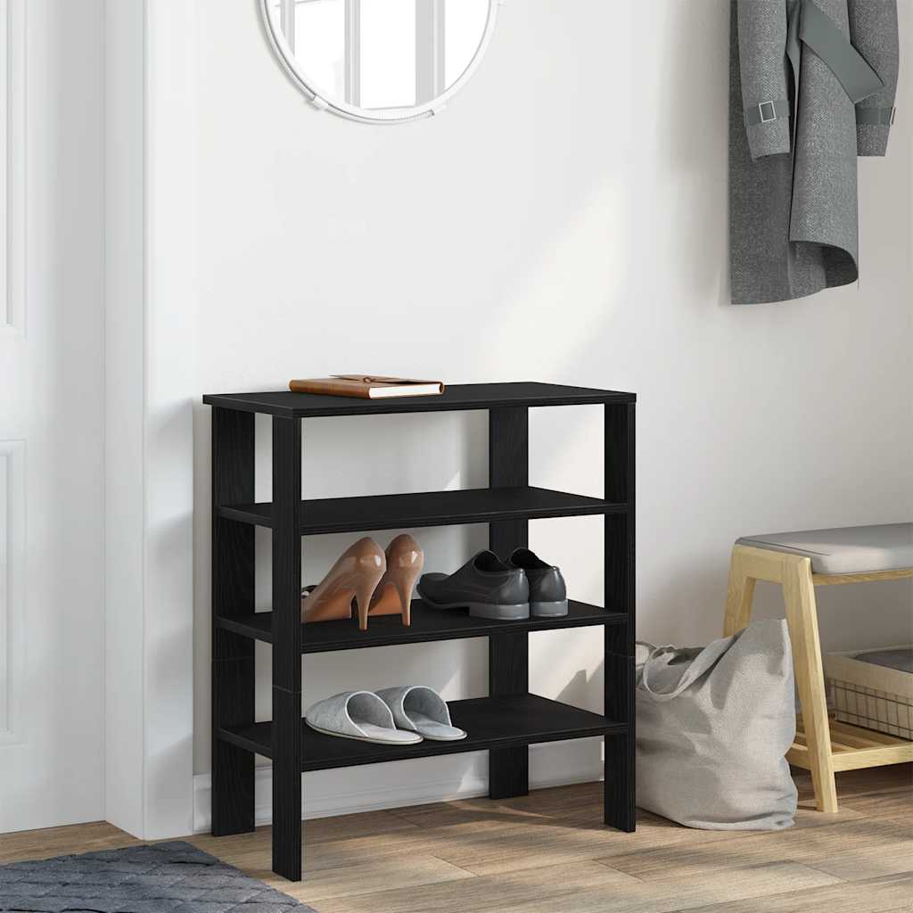 Shoe Rack 61X32X Engineered Wood