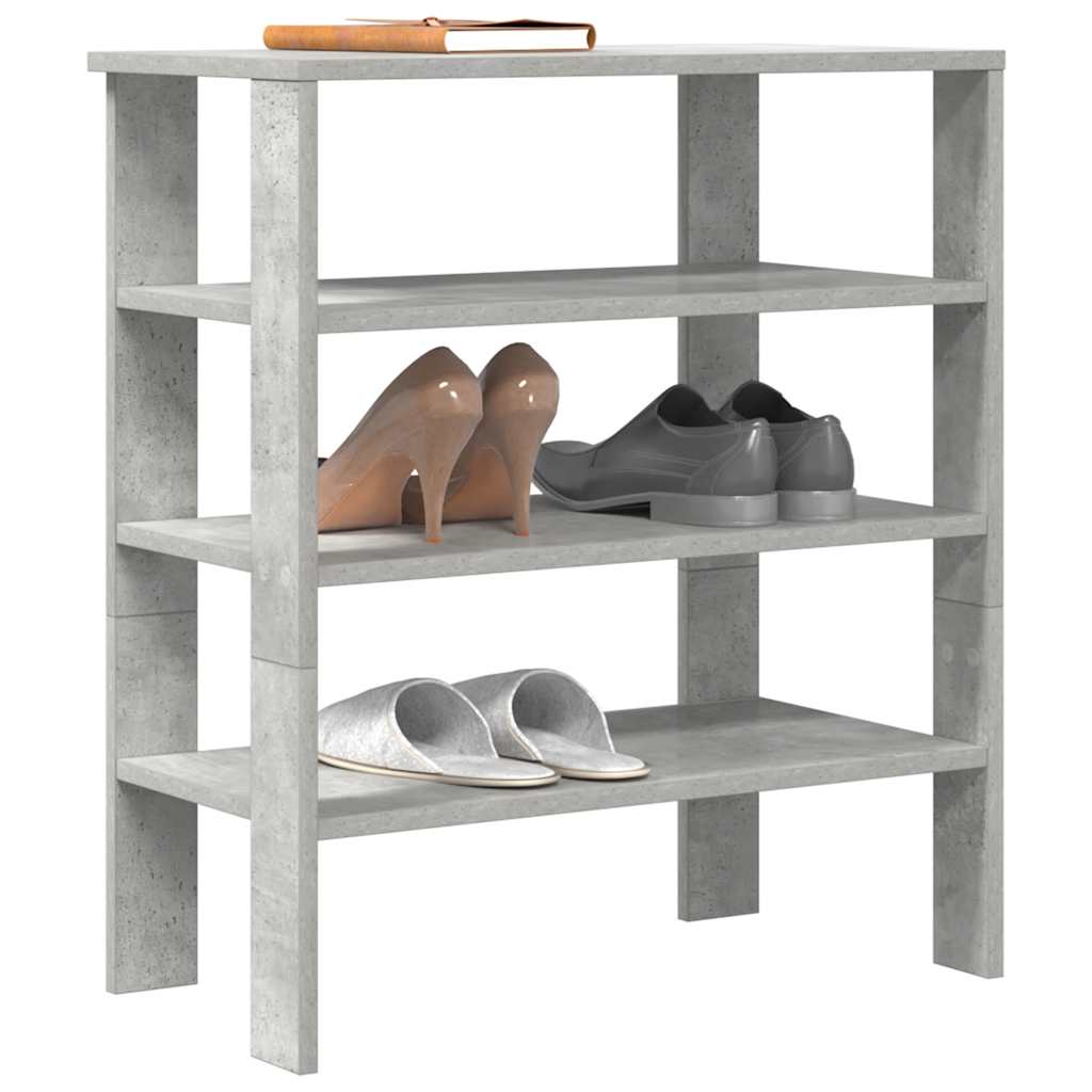 Shoe Rack 61X32X Engineered Wood