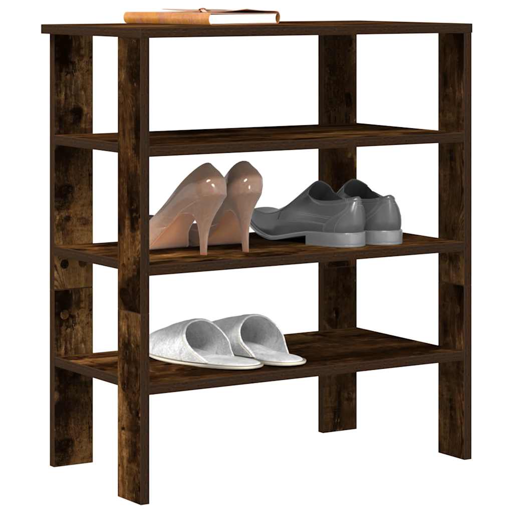 Shoe Rack 61X32X Engineered Wood
