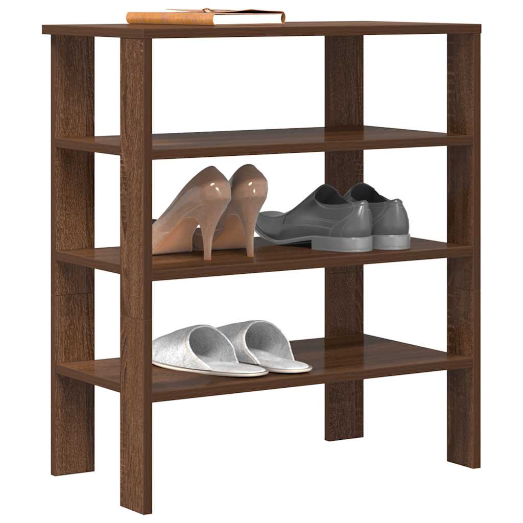 Shoe Rack 61X32X Engineered Wood