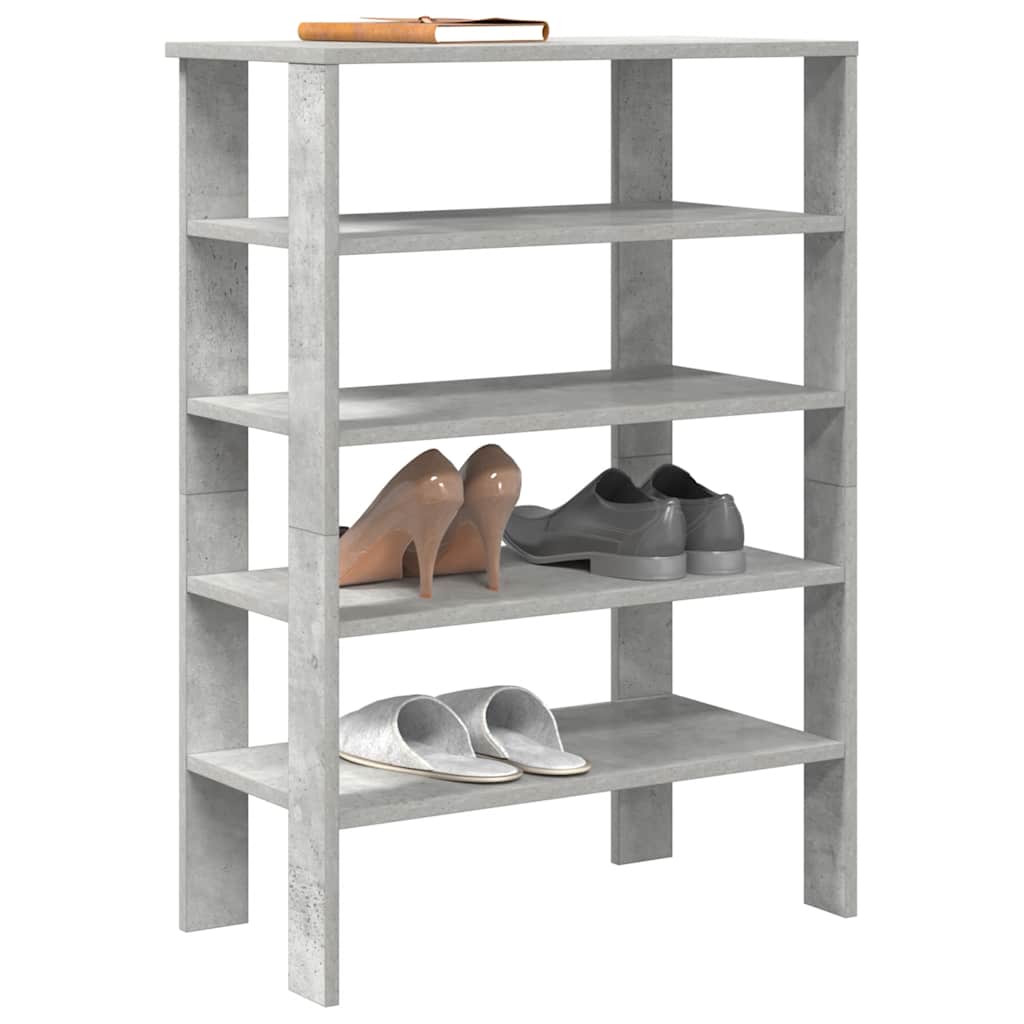 Shoe Rack 61X32X Engineered Wood