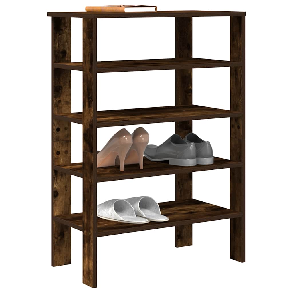 Shoe Rack 61X32X Engineered Wood