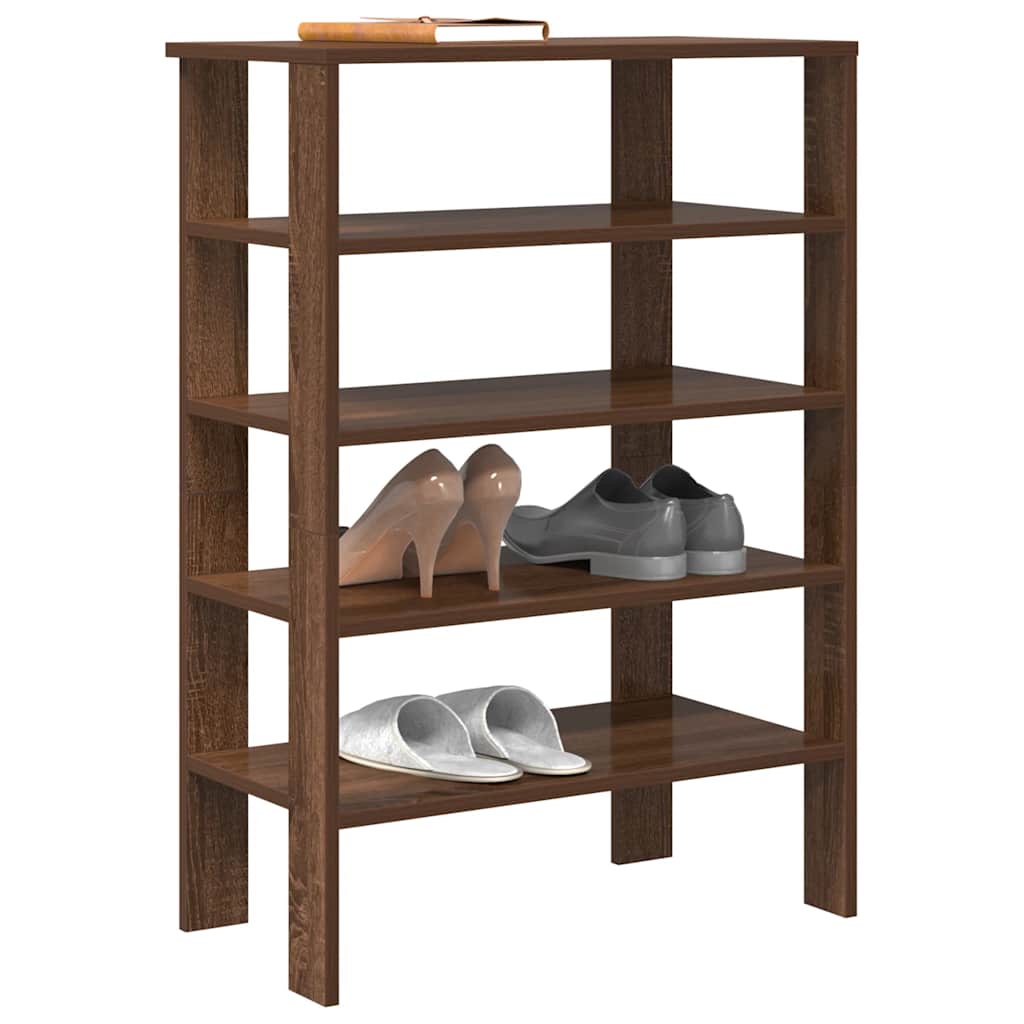 Shoe Rack 61X32X Engineered Wood