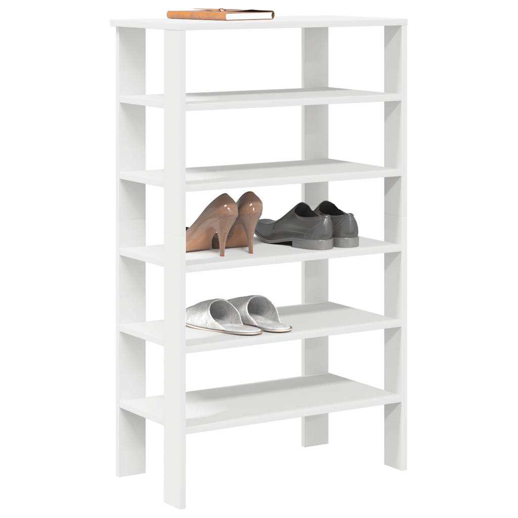 Shoe Rack 61X32X Engineered Wood