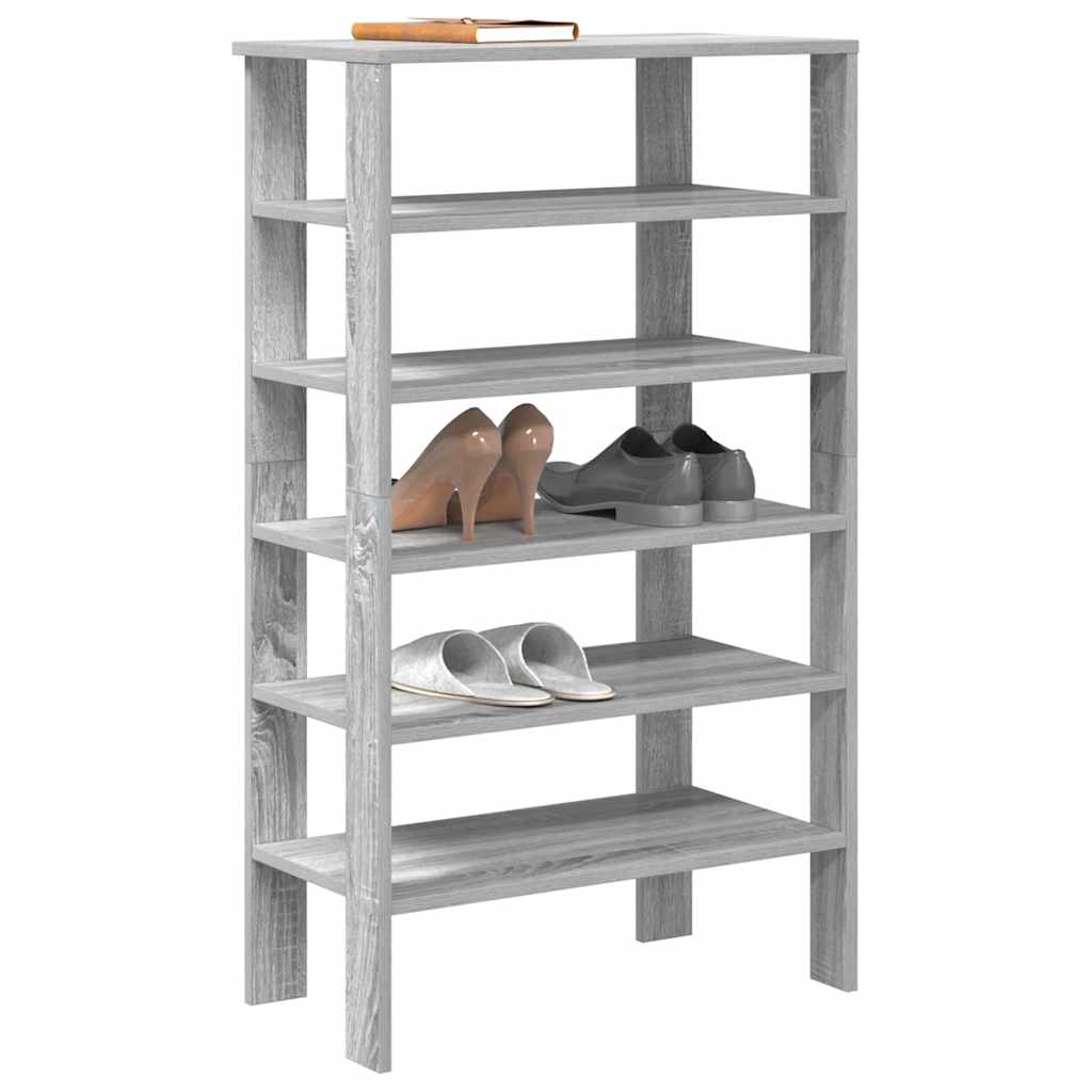 Shoe Rack 61X32X Engineered Wood