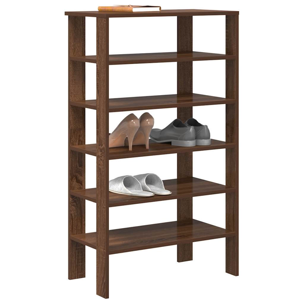 Shoe Rack 61X32X Engineered Wood