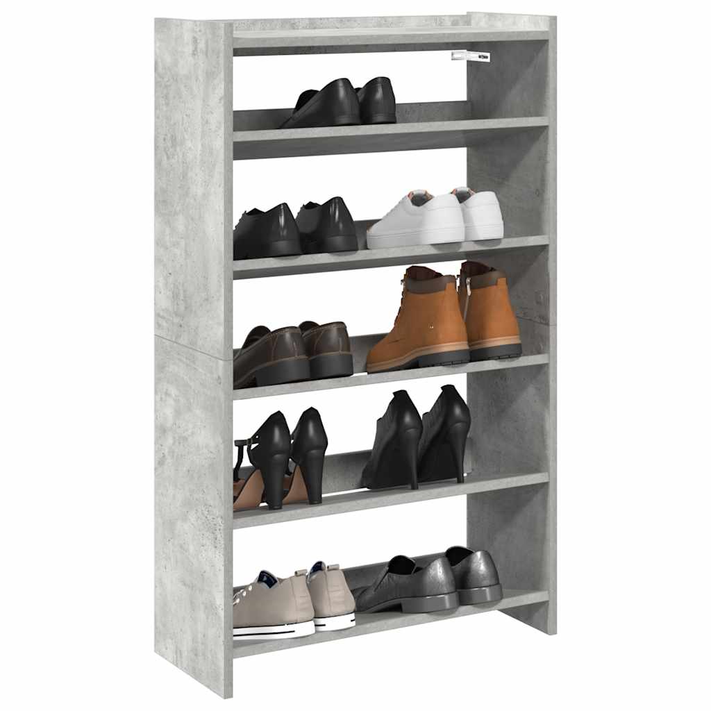 Shoe Rack 60X25X Engineered Wood