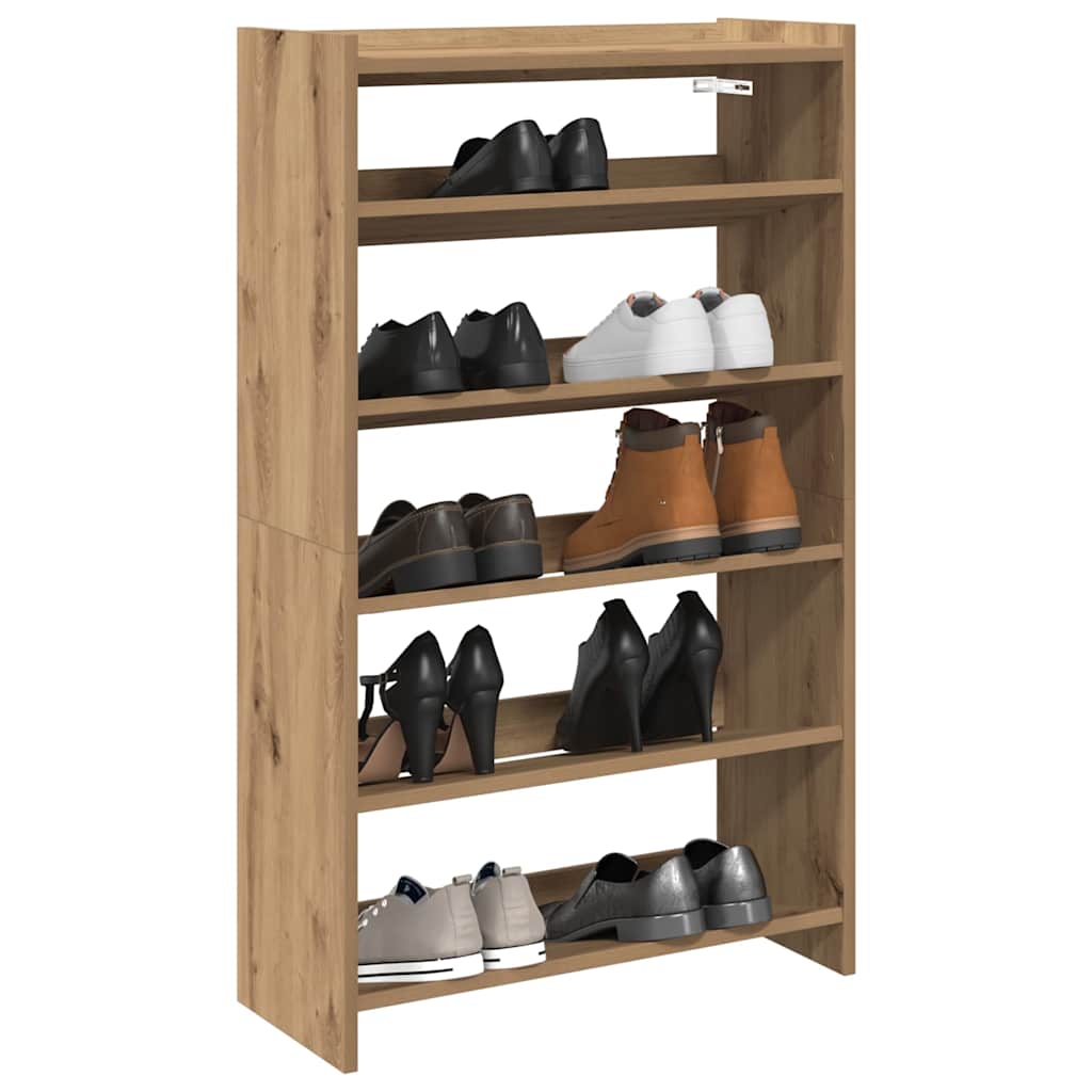 Shoe Rack 60X25X Engineered Wood
