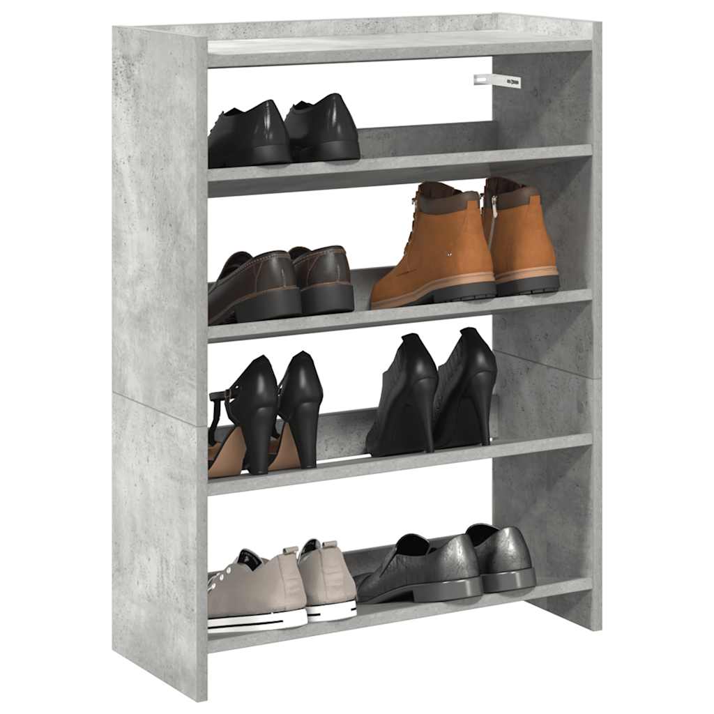 Shoe Rack 60X25X Engineered Wood
