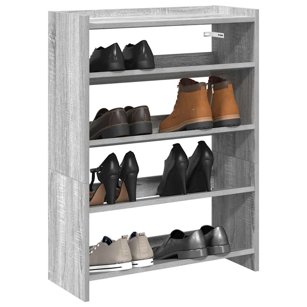 Shoe Rack 60X25X Engineered Wood