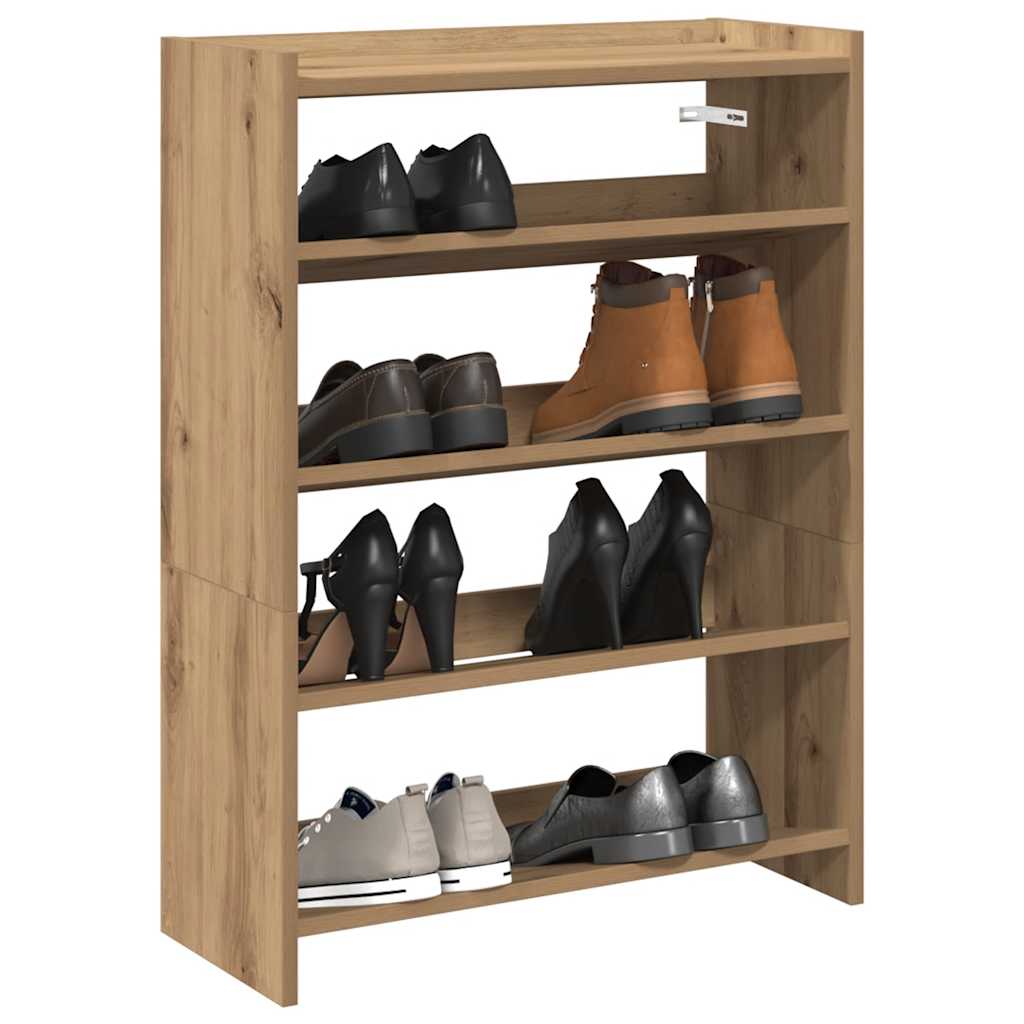 Shoe Rack 60X25X Engineered Wood