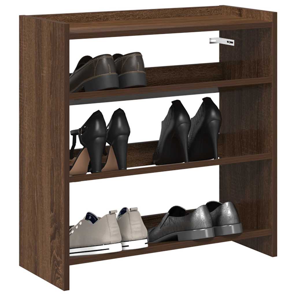 Shoe Rack 60X25X Engineered Wood