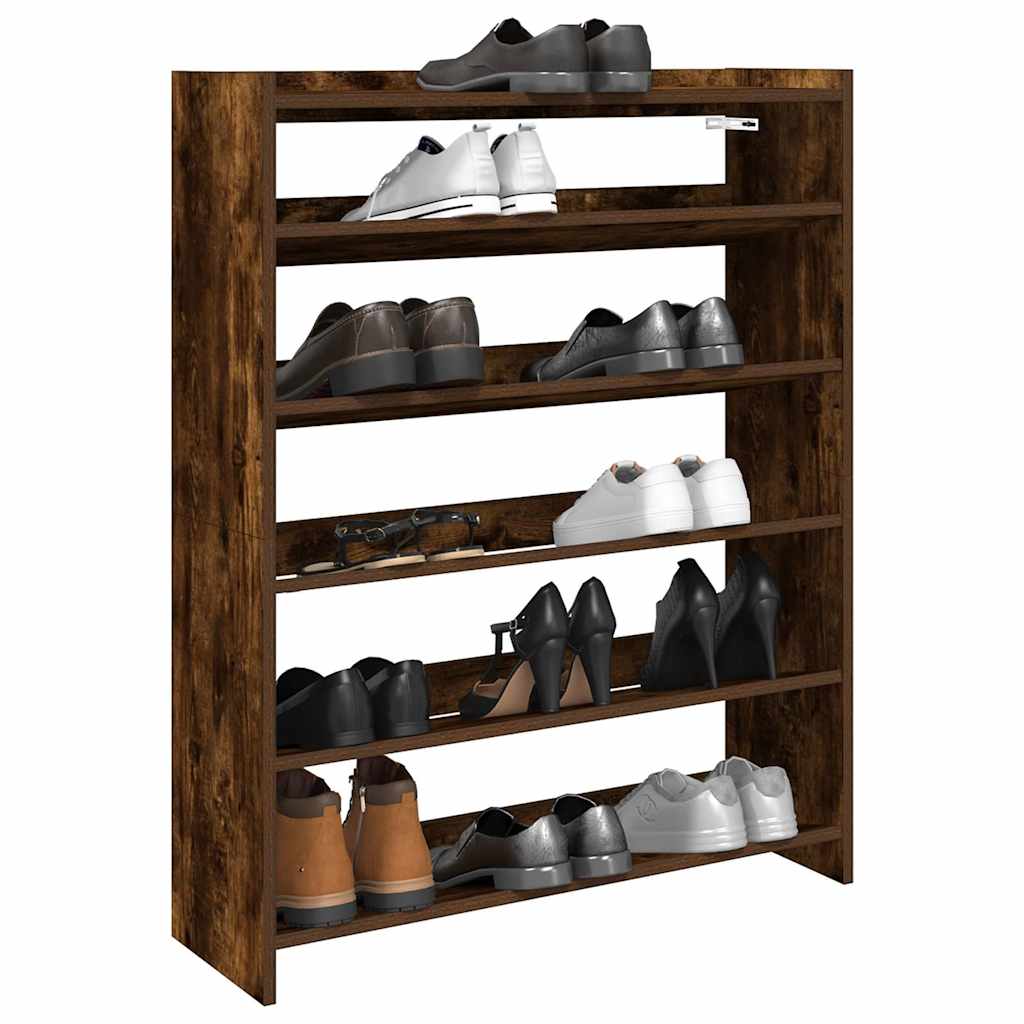 Shoe Rack 60X25X Engineered Wood