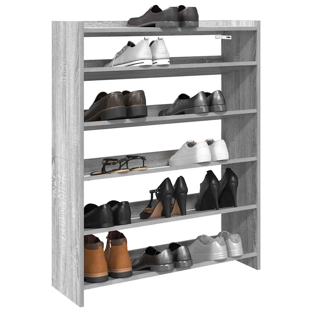 Shoe Rack 60X25X Engineered Wood
