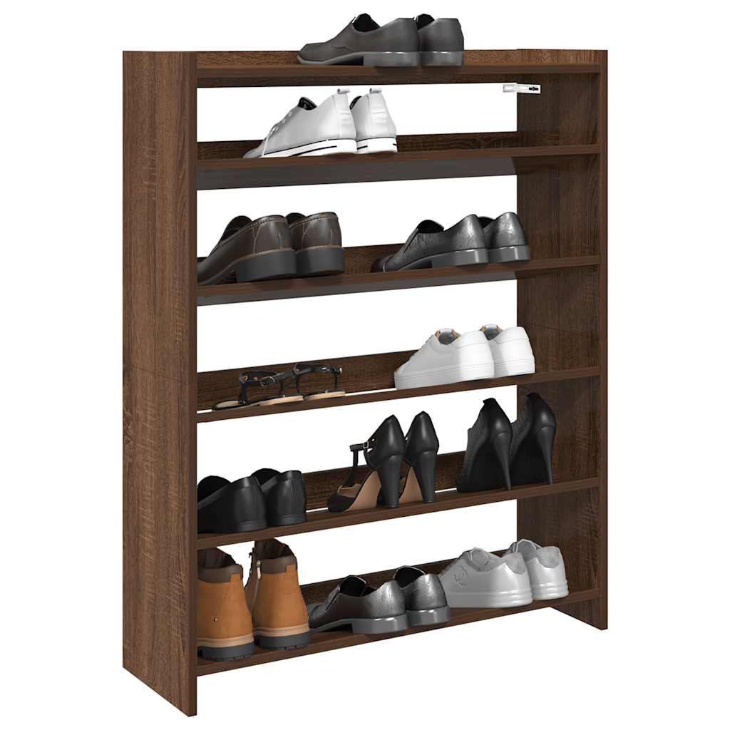 Shoe Rack 60X25X Engineered Wood
