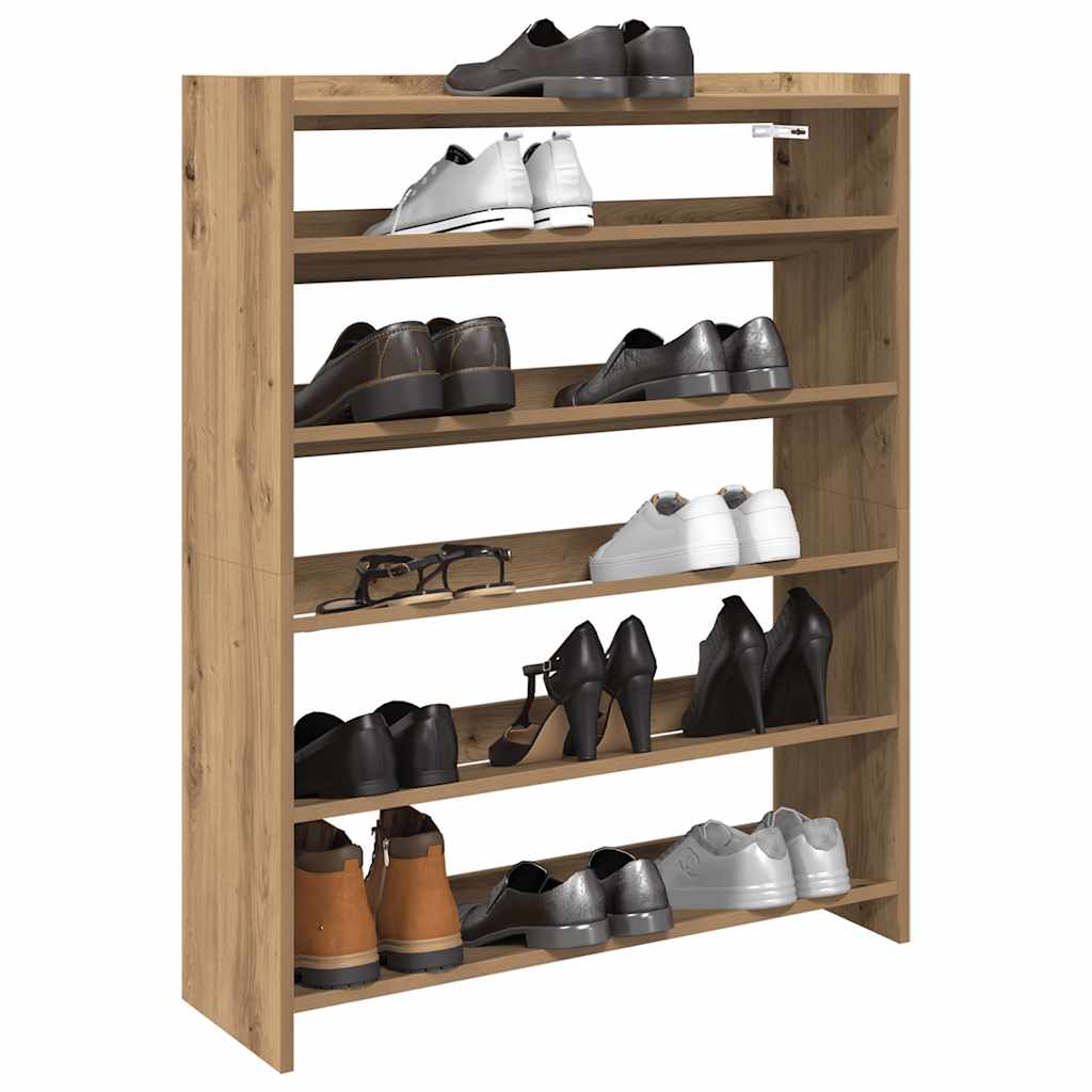 Shoe Rack 60X25X Engineered Wood