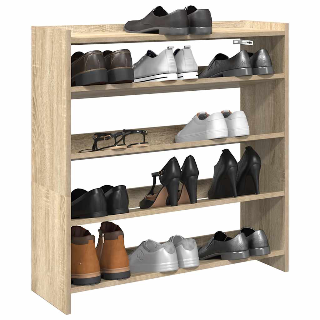 Shoe Rack 60X25X Engineered Wood