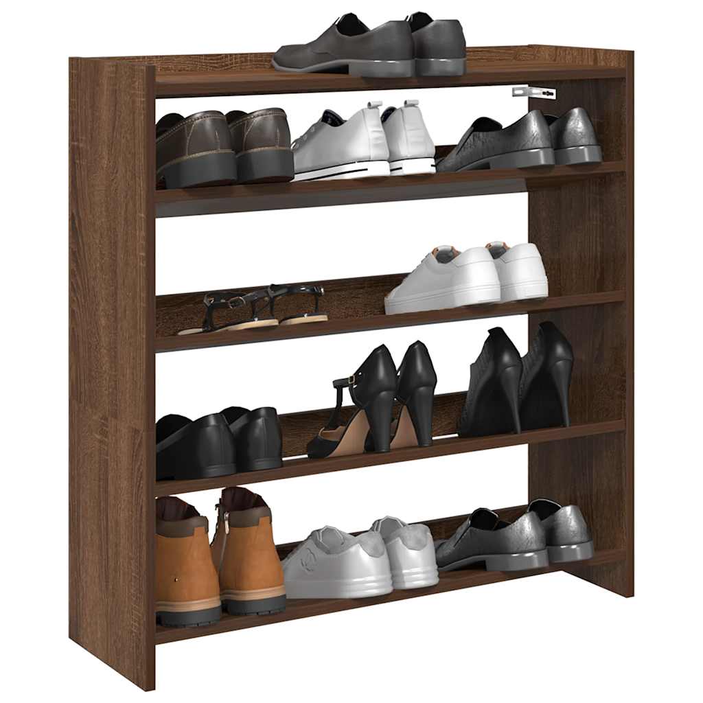 Shoe Rack 60X25X Engineered Wood