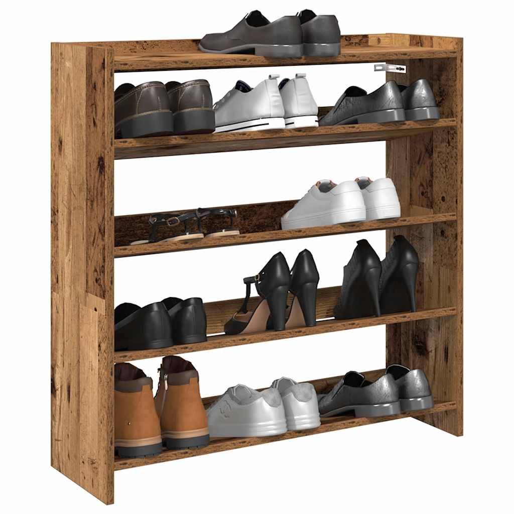 Shoe Rack 60X25X Engineered Wood