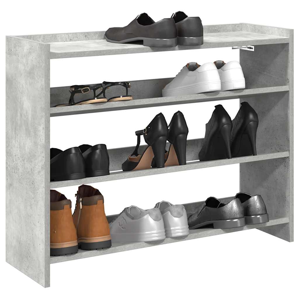 Shoe Rack 60X25X Engineered Wood