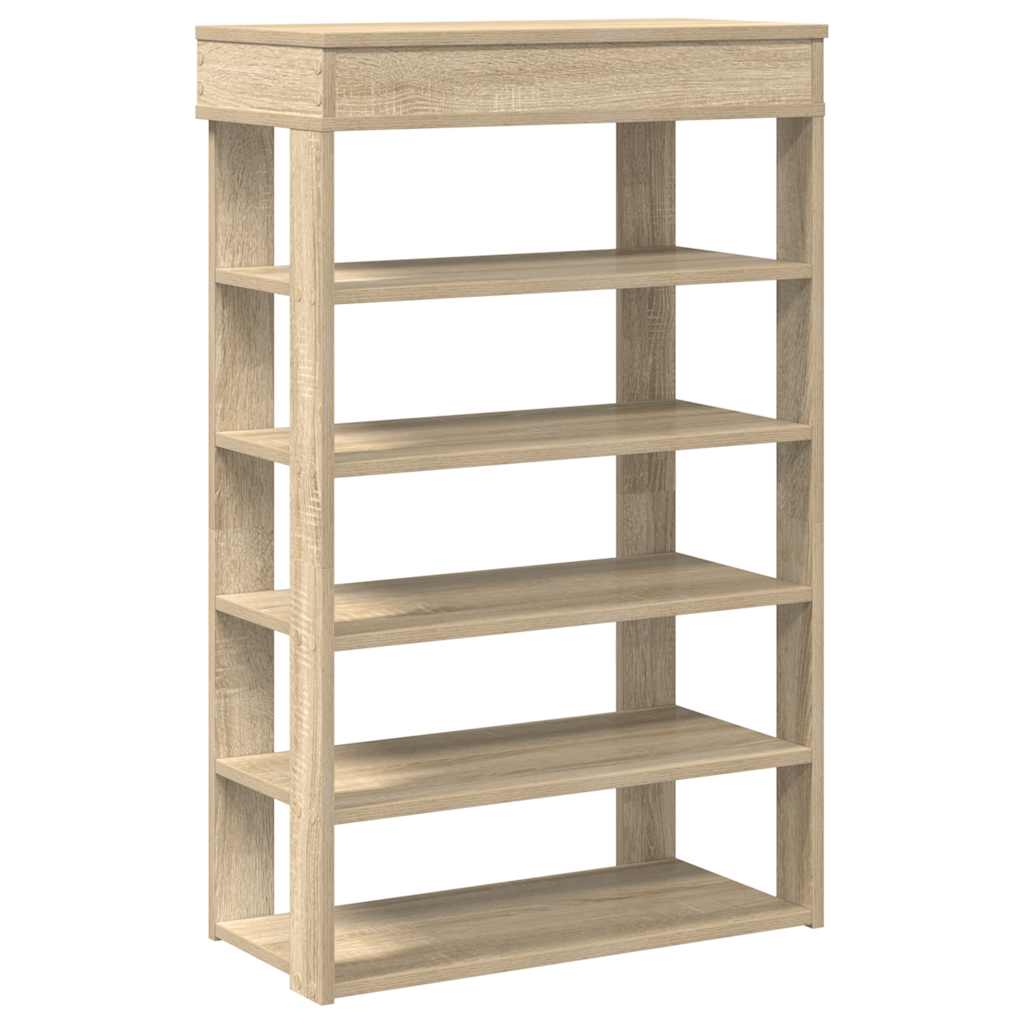 Shoe Rack 60X30X98 Cm Engineered Wood
