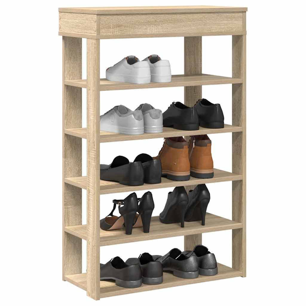 Shoe Rack 60X30X98 Cm Engineered Wood